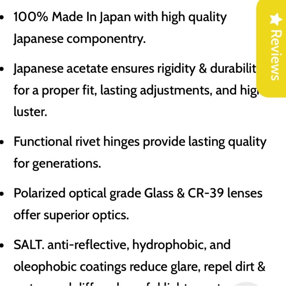 SALT AMETHYST COLOR POLARIZED SUNGLASSES NEW - Picture 5 of 5